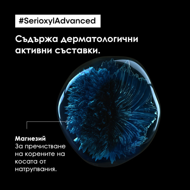 Почистващ и уплътняващ шампоан за изтъняваща коса Loreal Professionnel Serioxyl Advanced Purifier Bodifier Shampoo 300ml