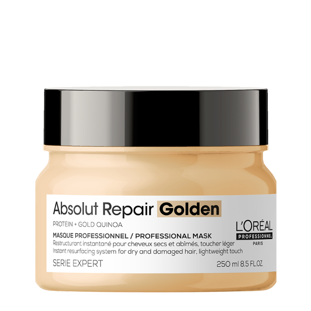 Златна възстановяваща маска за много изтощена коса Loreal Professionnel Absolut Repair Gold Mask 250ml