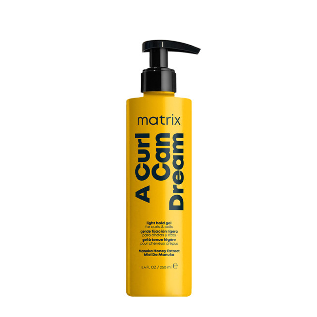 Оформящ гел с лека фиксация за къдрава коса Matrix Total Results A Curl Can Dream Light Hold Gel 200ml