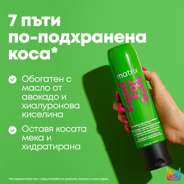 Подхранващ разплитащ балсам за суха коса Matrix Food For Soft Detangling Hydrating Conditioner 300ml