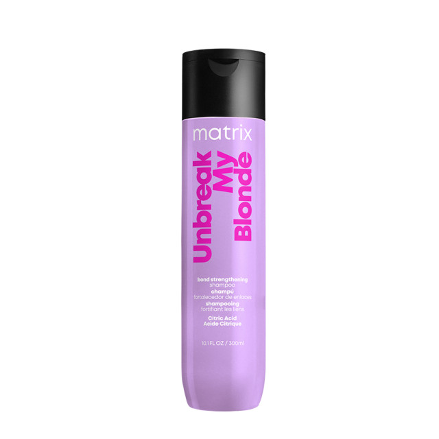 Подсилващ шампоан за руса и обезцветена коса Matrix Total Results Unbreak My Blonde Shampoo 300ml
