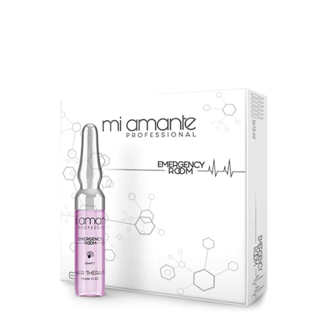 Възстановяващи ампули за увредена коса Mi Amante Emergency Room Ampules 6х10 ml