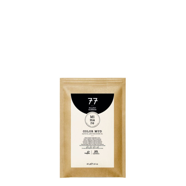 Оцветяваща глина с естествени растителни багрила Mimare Color Mud 40 гр - 77 Индийско орехче