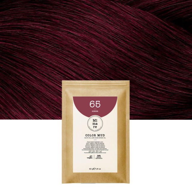 Оцветяваща глина с естествени растителни багрила Mimare Color Mud 40 гр - 65 Джинджифил