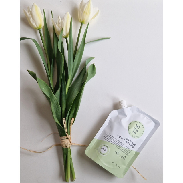 Измивен крем-балсам за къдрава коса Mimare Curly Method Co-Wash Conditioner 200ml