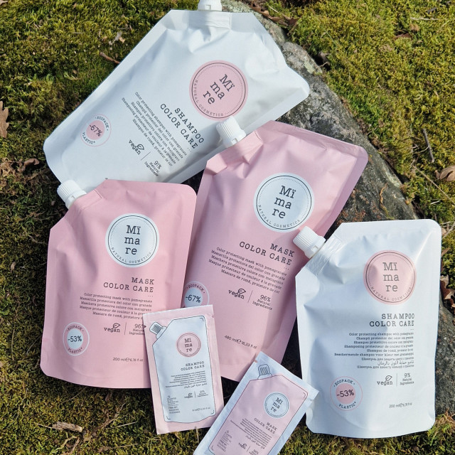 Шампоан за боядисана коса с екстракт от нар Mimare Color Care Shampoo 480ml