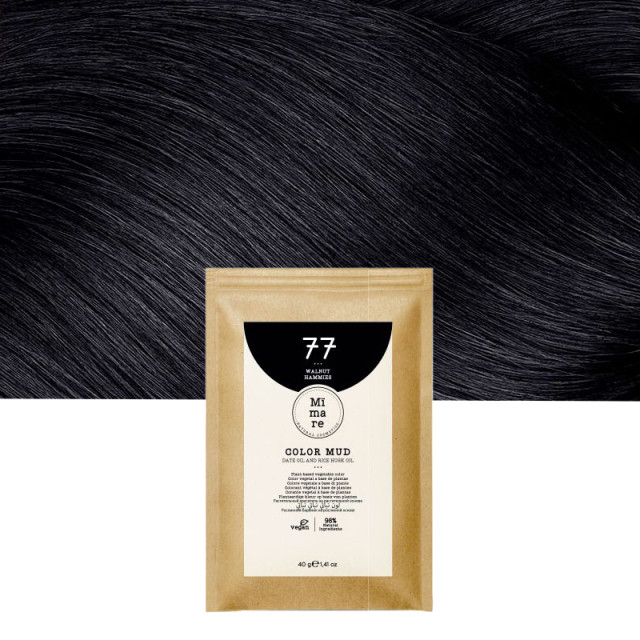 Оцветяваща глина с естествени растителни багрила Mimare Color Mud 40 гр - 77 Индийско орехче