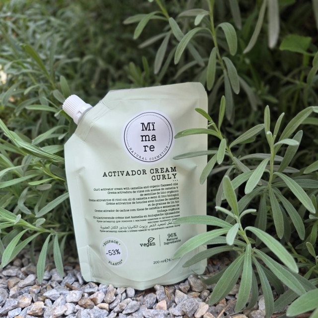 Крем за къдрици с масло от камелия и ленено семе Mimare Activador Cream Curly 200ml