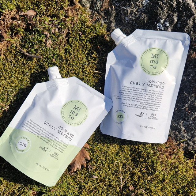Безсулфатен шампоан за къдрава и чуплива коса Mimare Curly Method Low-Poo Shampoo 200ml