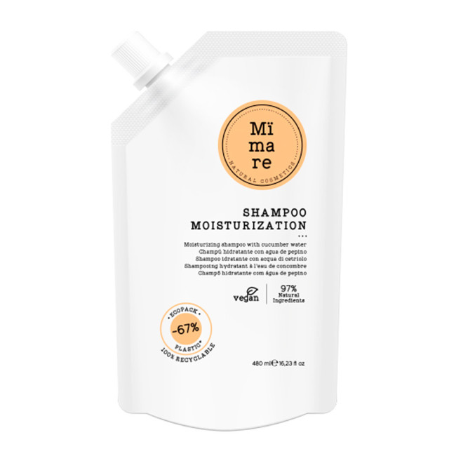 Хидратиращ шампоан за суха и хвърчаща коса Mimare Moisturization Shampoo 480ml
