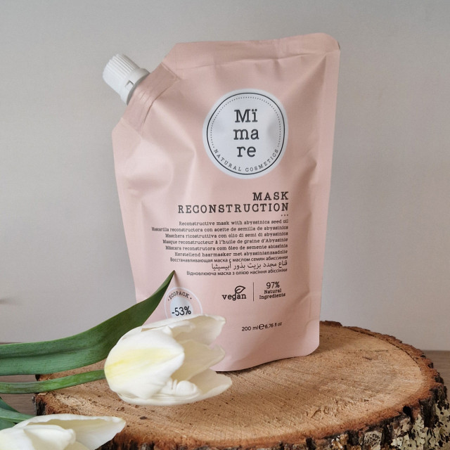 Възстановяваща маска с масло от абисиново семе Mimare Reconstruction Mask 200ml