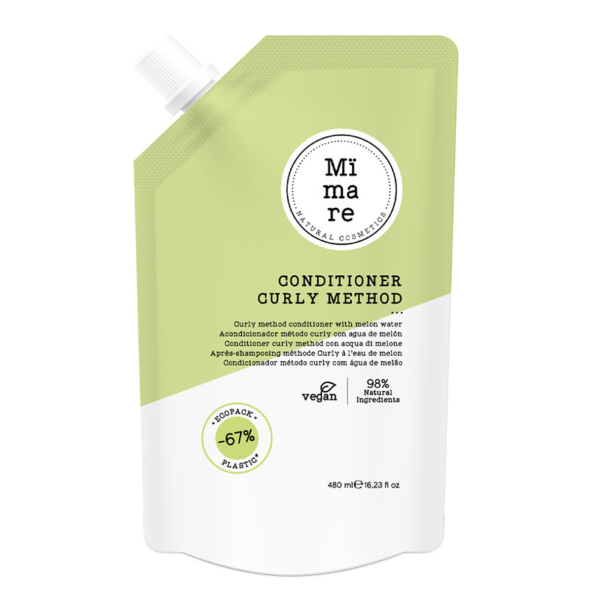 Хидратиращ балсам за къдрава коса Mimare Curly Method Conditioner 480ml