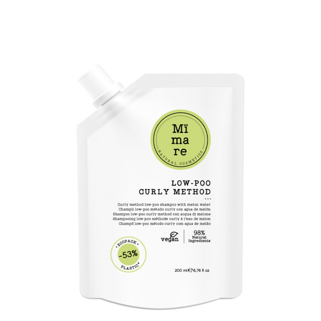 Безсулфатен шампоан за къдрава и чуплива коса Mimare Curly Method Low-Poo Shampoo 200ml