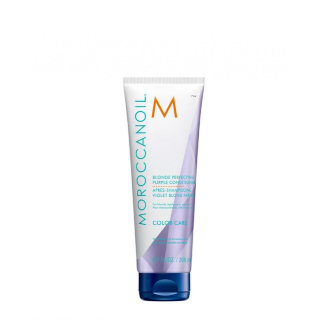 Тониращ балсам с виолетови пигменти за руса коса Moroccanoil Blonde Perfecting Purple Conditioner 200ml
