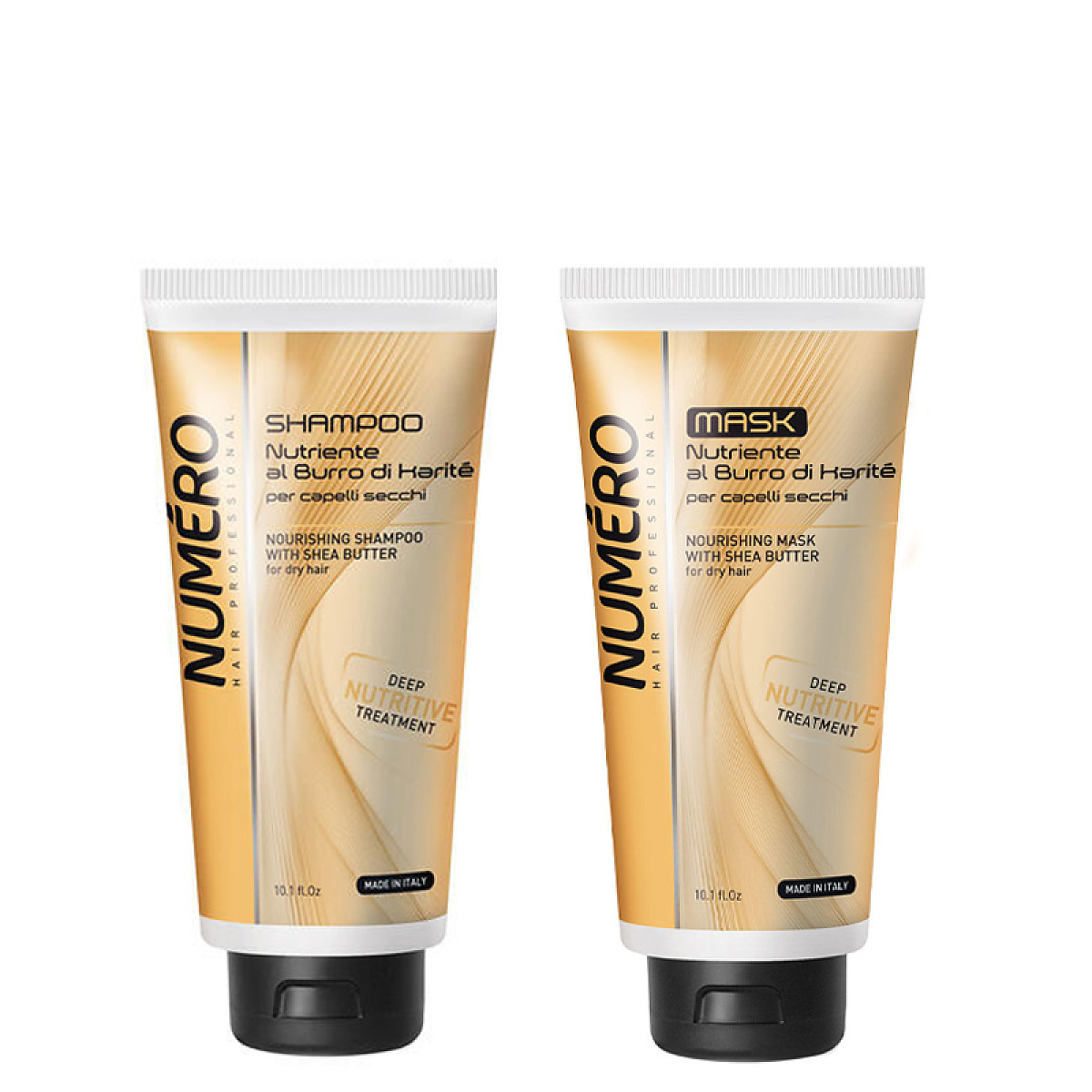 Подхранващ комплект шампоан и маска Brelil Numero Nourishing 2x300ml
