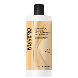 Хидратиращ шампоан за суха и изтощена коса Brelil Numero Nourishing Shampoo 1000ml