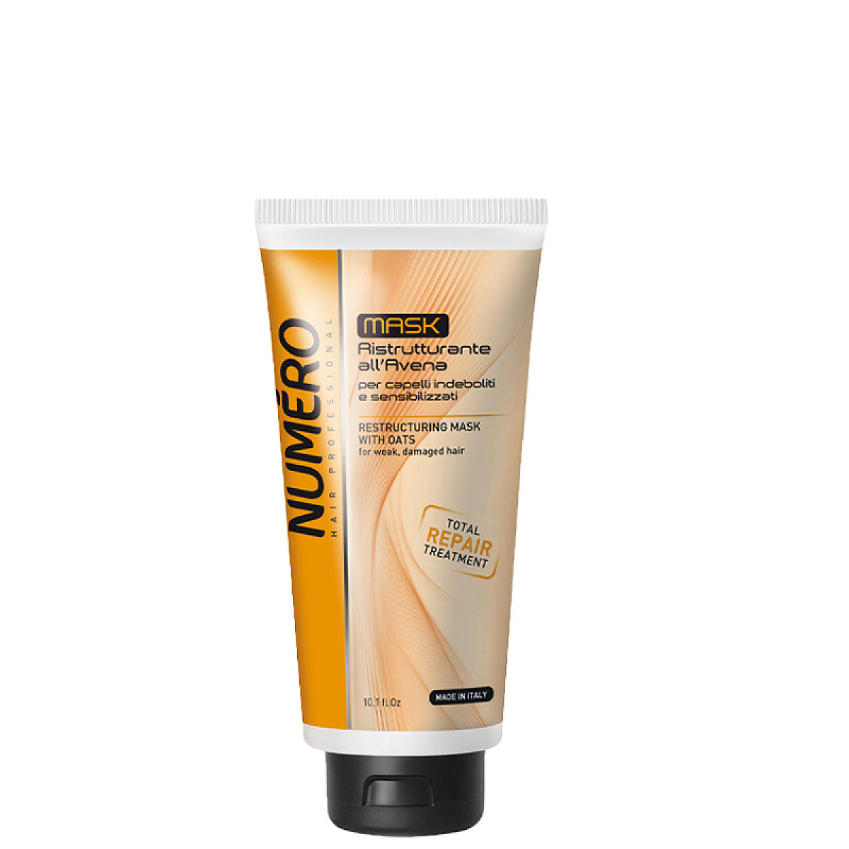 Възстановяваща маска с екстракт от овес Brelil Numero Restructuring Mask 300ml