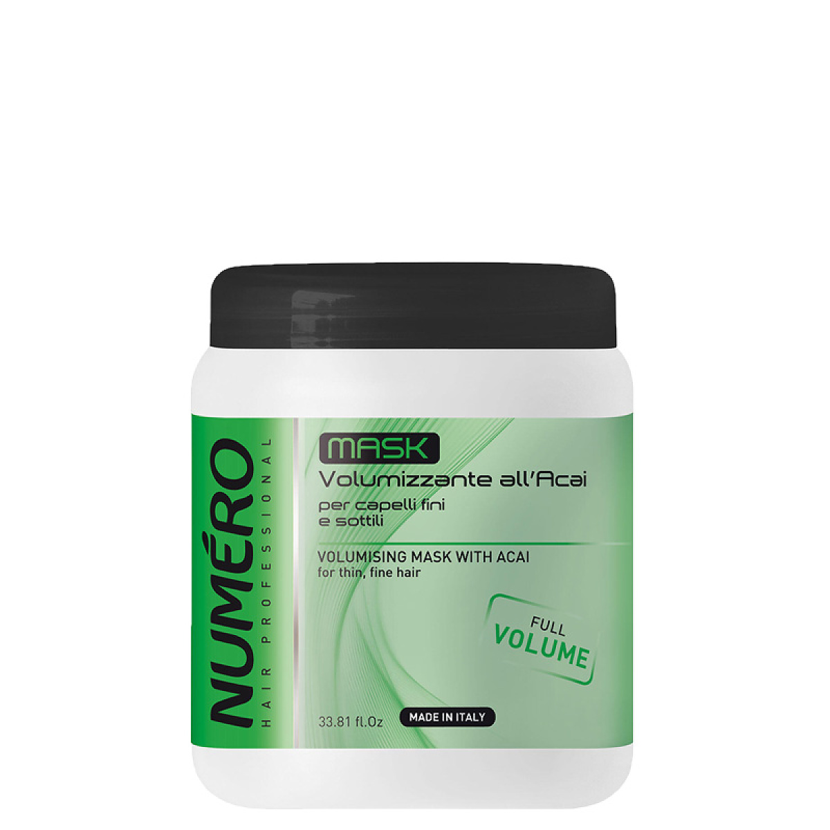 Маска за обем и плътност на фина и тънка коса Brelil Numero Volumising Mask 1000ml