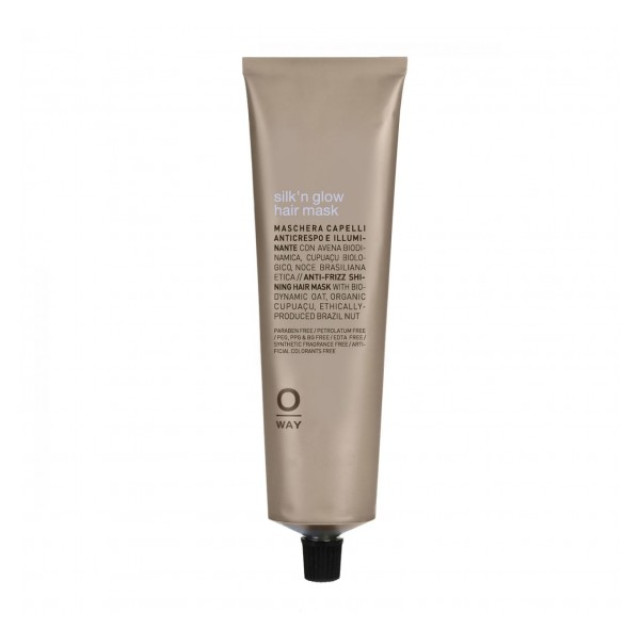 Хидратираща маска за суха и заплетена коса OWAY Silk'N Glow Mask 150ml