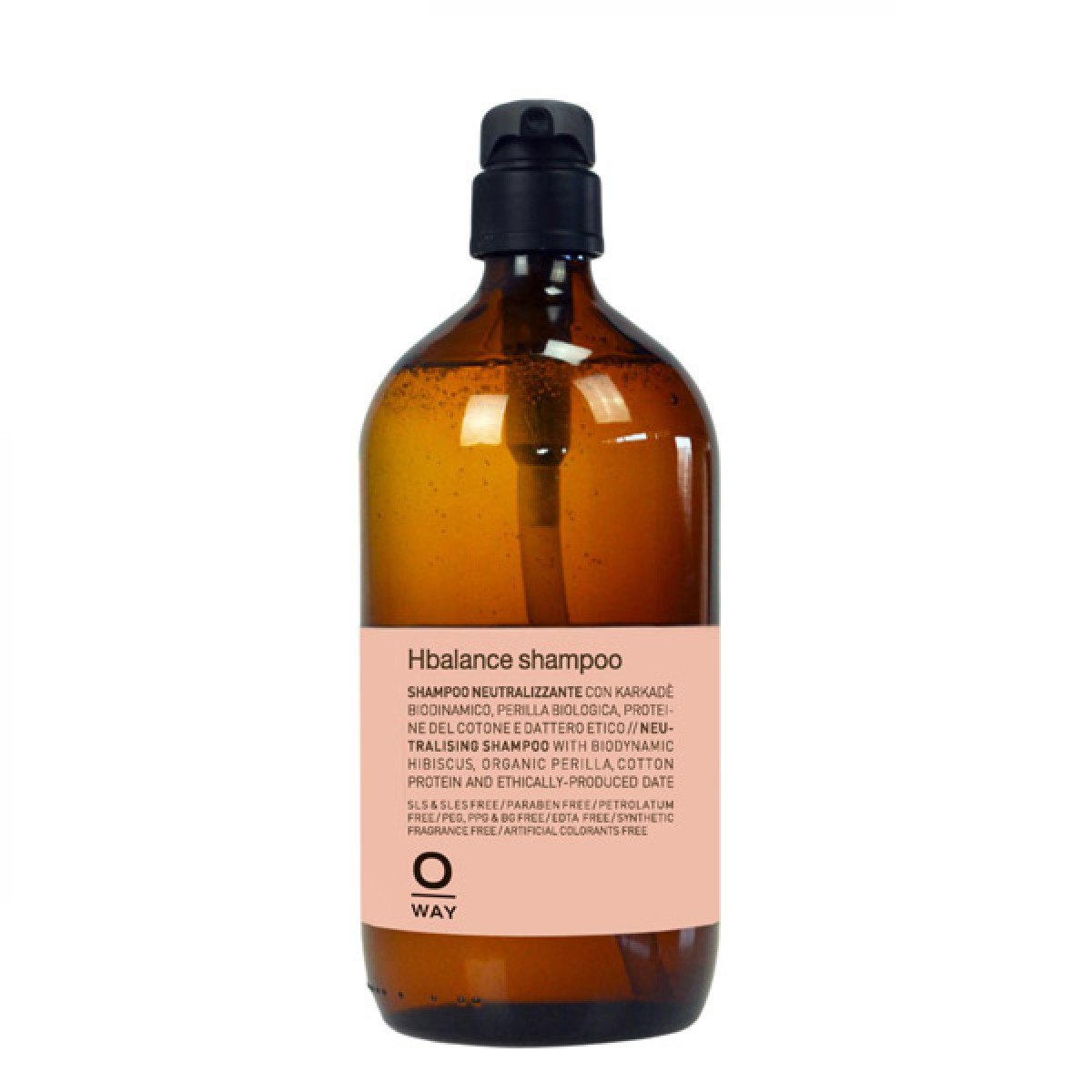 Неутрализиращ балансиращ шампоан за след боядисване Rolland OWAY HBalance Shampoo 950ml