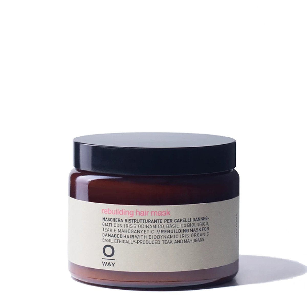 Възстановяваща маска за увредена коса OWAY Rebuilding Hair Mask 500ml