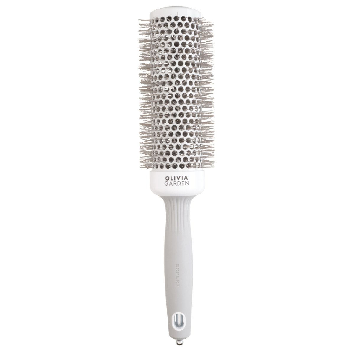Четка за бързо изсушаване Olivia Garden Expert Blowout Speed White and Grey 45mm