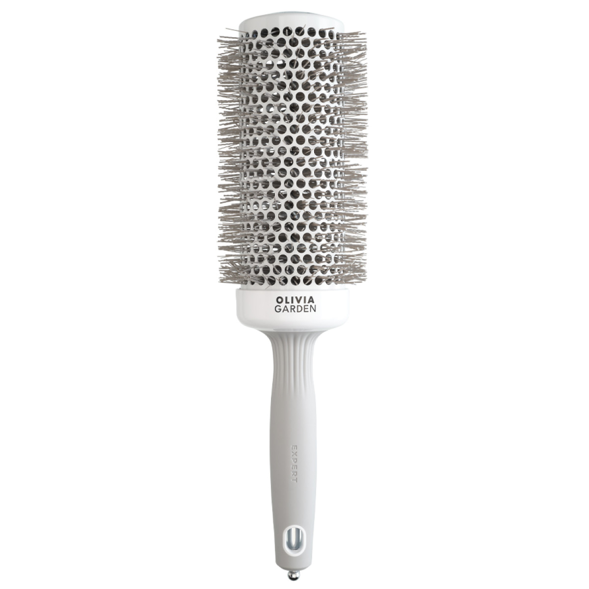 Четка за бързо изсушаване Olivia Garden Expert Blowout Speed White and Grey 55mm