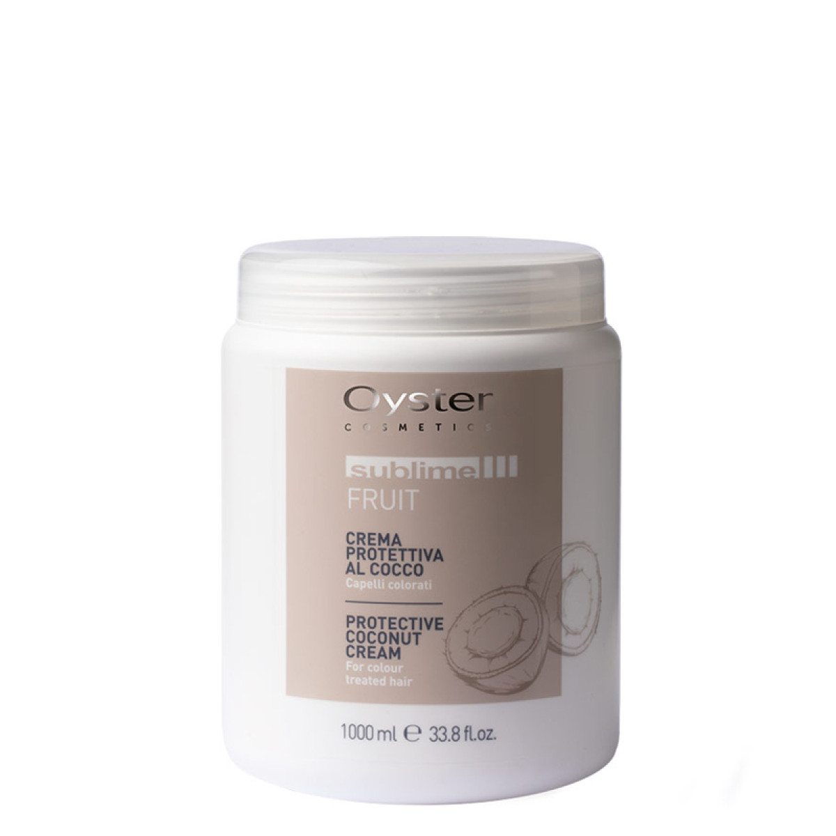 Подхранваща маска с кокос за боядисана коса Oyster Sublime Coconut Mask 1000ml