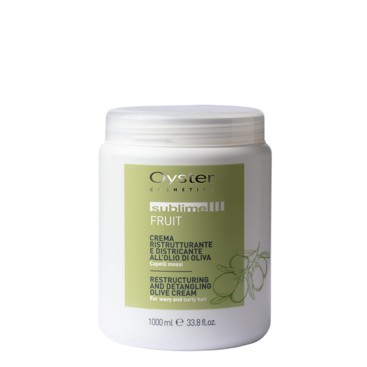 Хидратираща маска за суха и заплитаща се коса Oyster Sublime Olive Oil Mask 1000ml