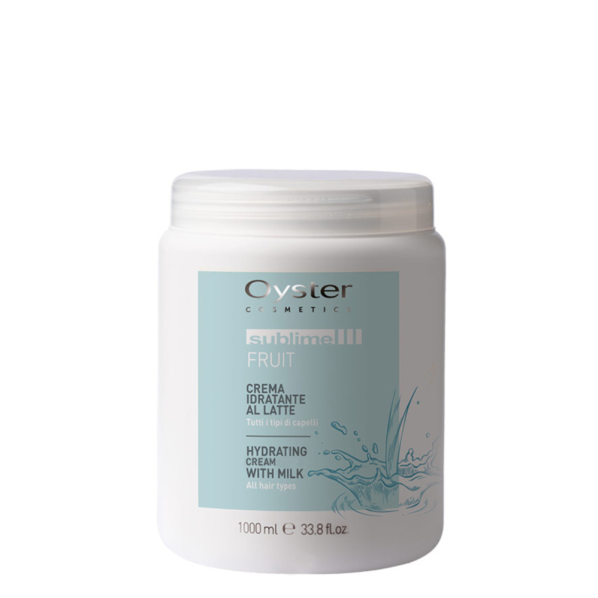 Хидратираща маска с мляко за всеки тип коса Oyster Sublime Milk Moisturising Mask 1000ml
