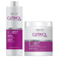 Подхранващ комплект за боядисана коса Oyster Cutinol Plus Color Up 2x1000ml