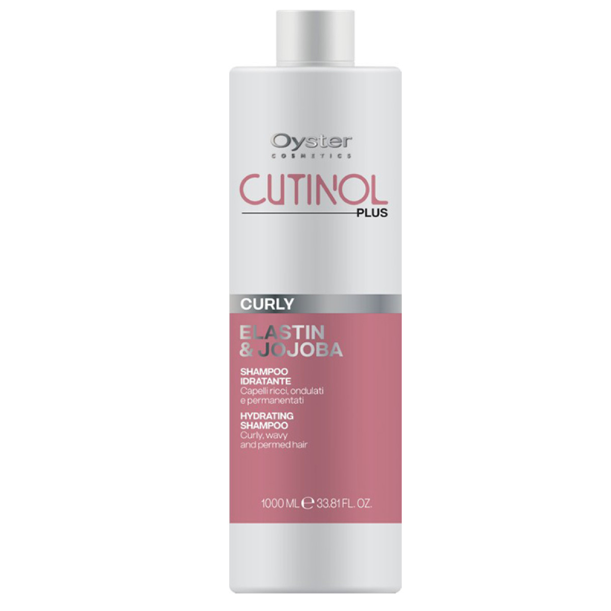 Дисциплиниращ шампоан за къдрава коса Oyster Cutinol Plus Curly Shampoo 1000ml