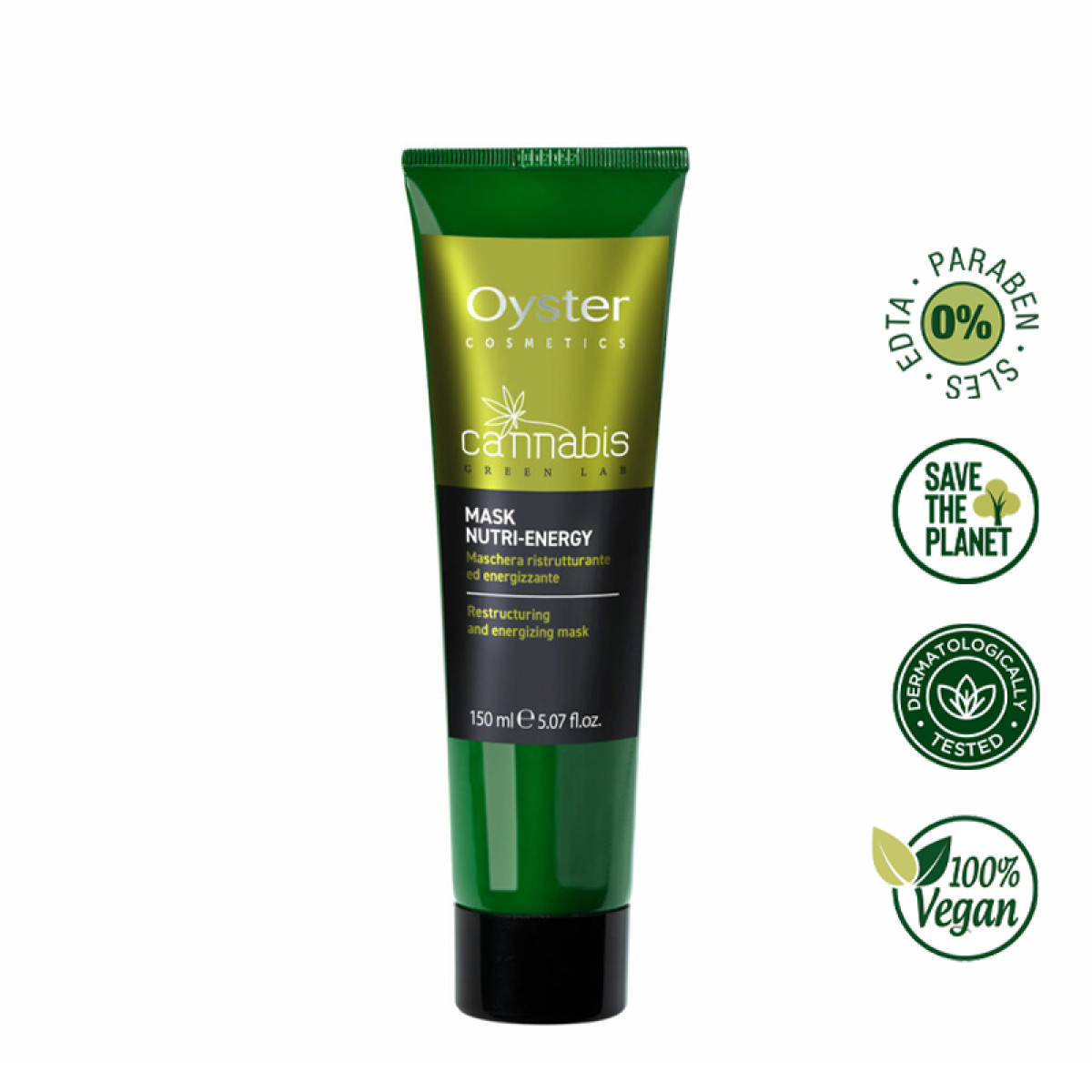 Реструктурираща енергизираща маска Oyster Cannabis Mask Nutri – Energy 150ml