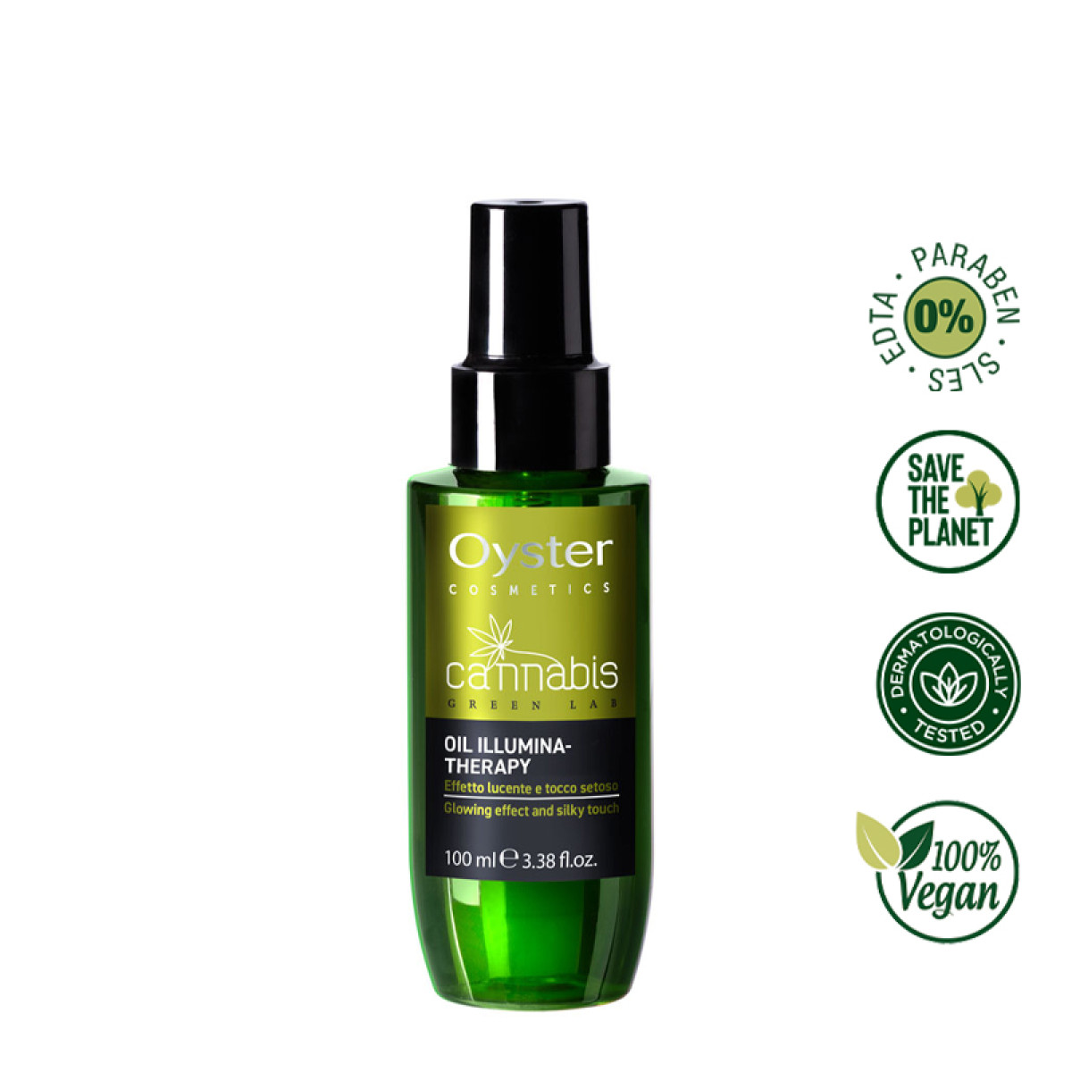 Подхранваща терапия с конопено масло Oyster Cannabis Oil Illumina – Therapy 100ml