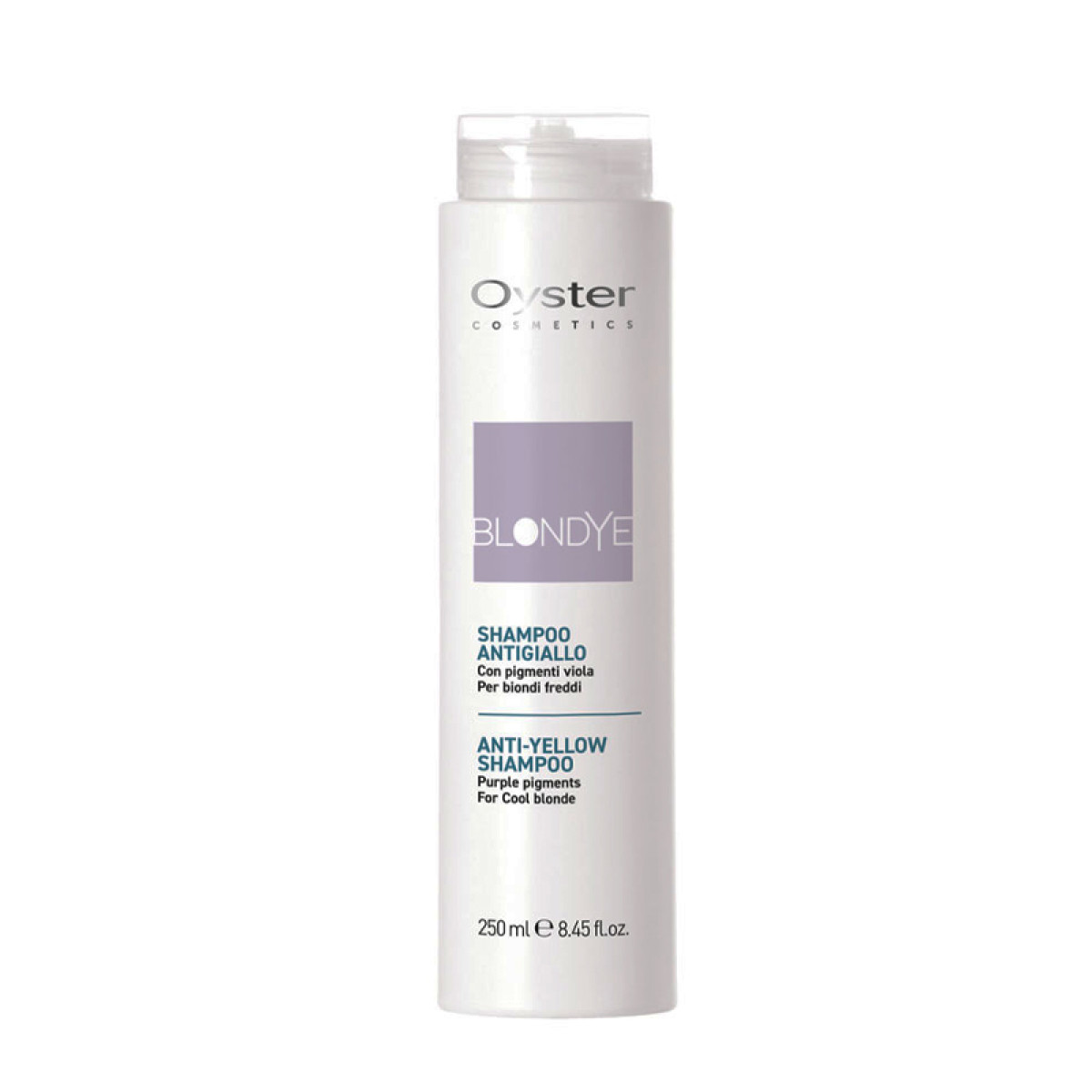 Шампоан против жълти оттенъци Oyster Blondye Anti-Yellow Shampoo 250ml
