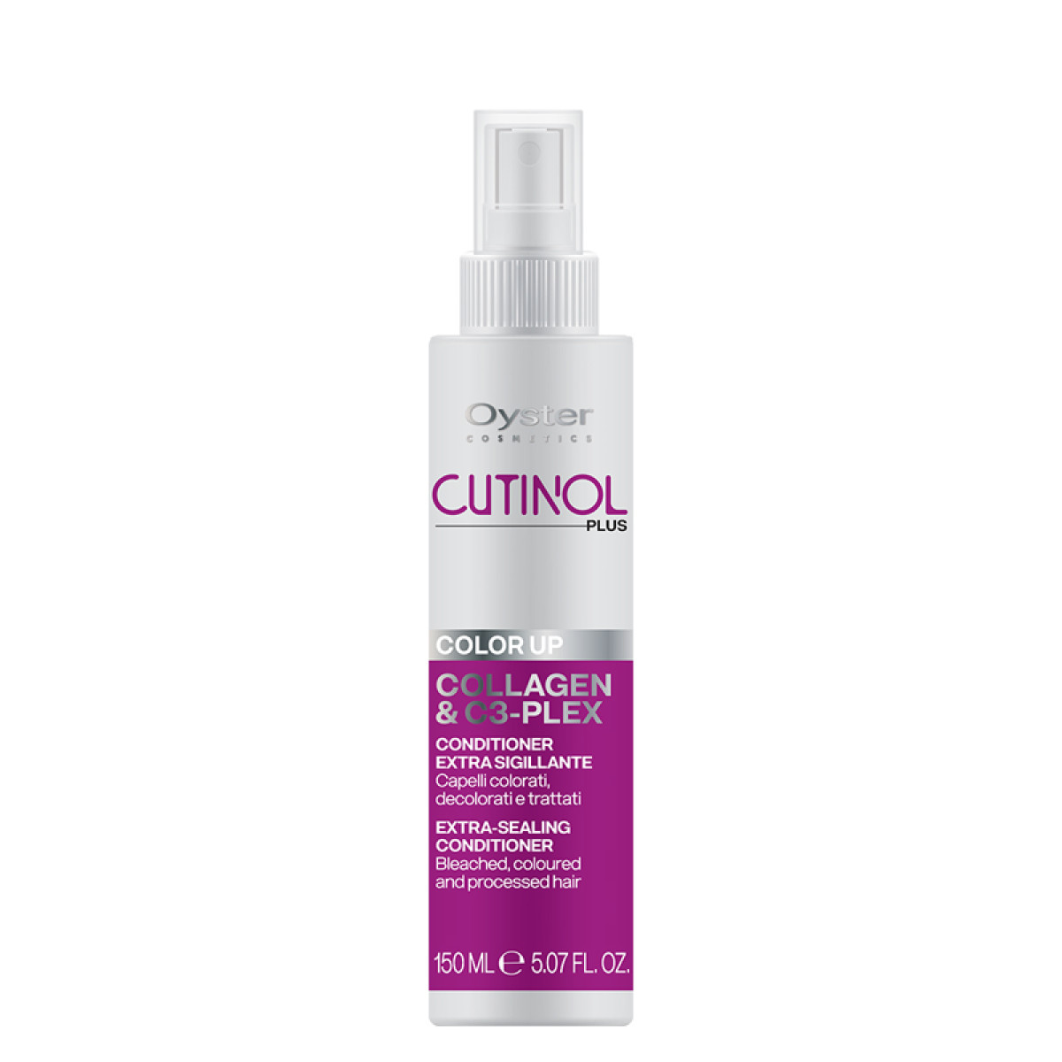 Уплътняващ спрей-балсам за боядисана коса с колаген Oyster Cutinol Plus Color Up Conditioner 150ml