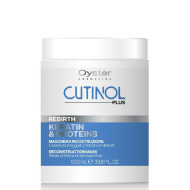 Реструктурираща маска с кератин за възстановяване на суха и увредена коса Oyster Cutinol Plus Rebirth Mask 1000ml