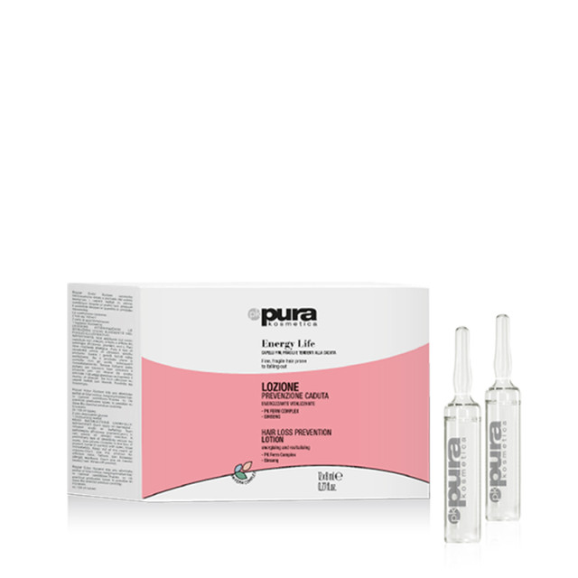 Лосион против косопад Pura Kosmetica Energy Life Lotion 12x6ml