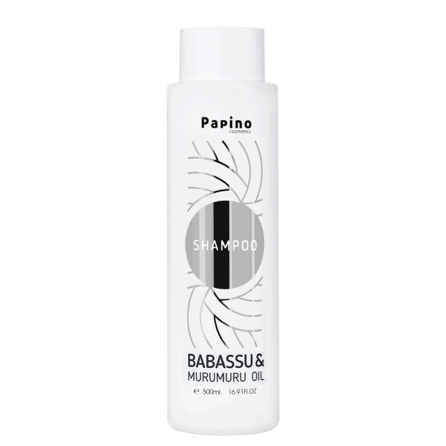 Реконструиращ шампоан с масло от бабасу и мурумуру  Papino Cosmetics Babassu and Murumuru Shampoo 500ml