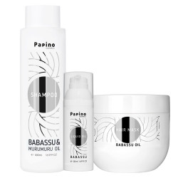Реконструиращ комплект с масло от бабасу и мурумуру Papino Cosmetics Babassu and Murumuru
