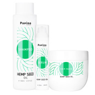 Дълбоко подхранващ комплект с масло от конопено семе Papino Cosmetics Hemp