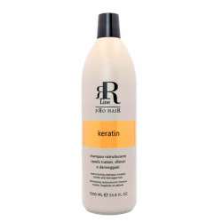 Възстановяващ шампоан с кератин и карите RR Line Keratin Star Restructuring Shampoo 1000ml Възстановяващ шампоан с кератин и карите RR Line Keratin Star Restructuring Shampoo 1000ml