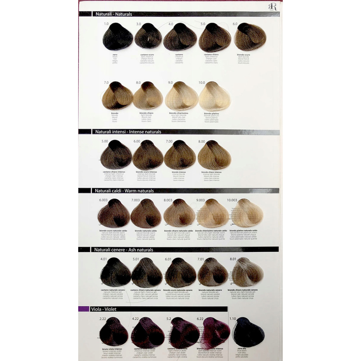 Боя за коса с екстракт от маслина RR Line Color Cream 100ml