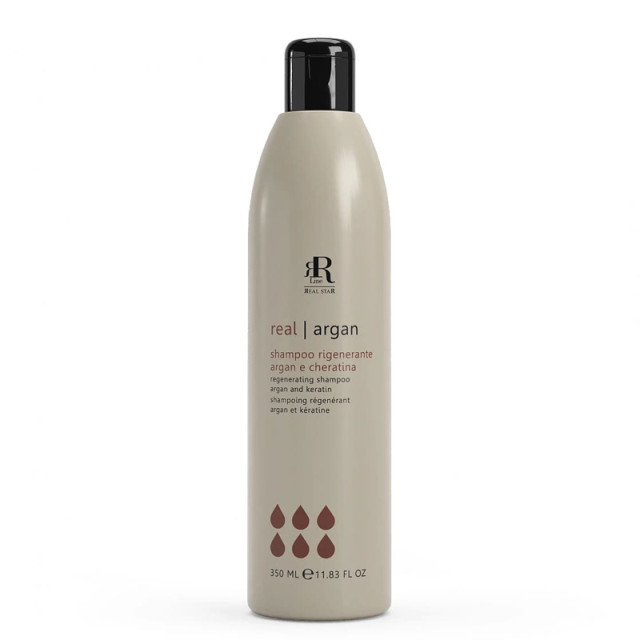 Регенериращ шампоан с арган и кератин RR Line Argan Star Regenerating Shampoo 350ml
