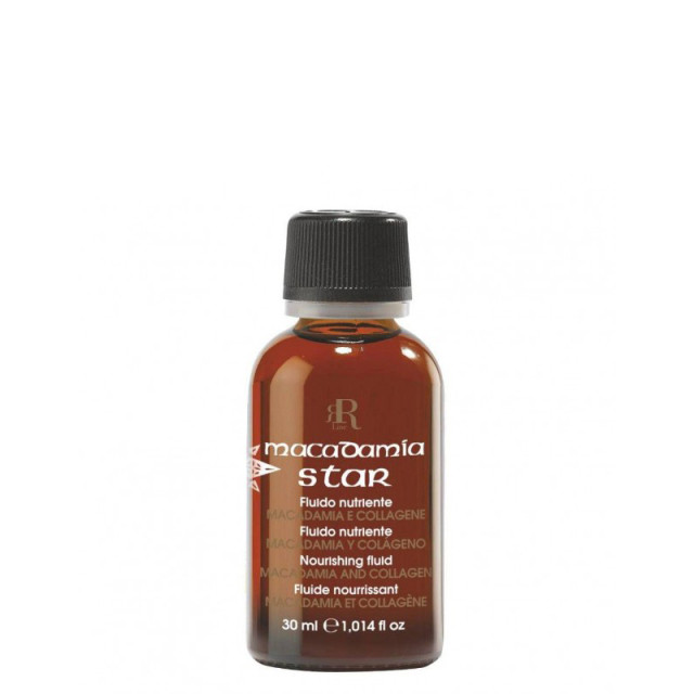 Подхранващ флуид с масло от макадамия и колаген RR Line Macadamia Star Nourishing Fluid 30 ml