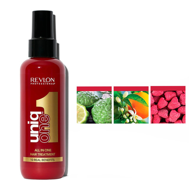 Мултифункционален подхранващ спрей 10 в 1 с класически аромат REVLON PROFESSIONAL Uniq ONE Hair Treatment Original 150ml