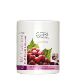 Маска за боядисана коса с екстракт от хибискус и гроздово семе Seri Hair Treatment Color Enhance & Brilliance 1000ml