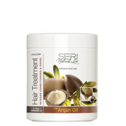 Маска за суха и увредена коса с мароканско арганово масло Seri Hair Treatment Conditioning & Shine 1000ml