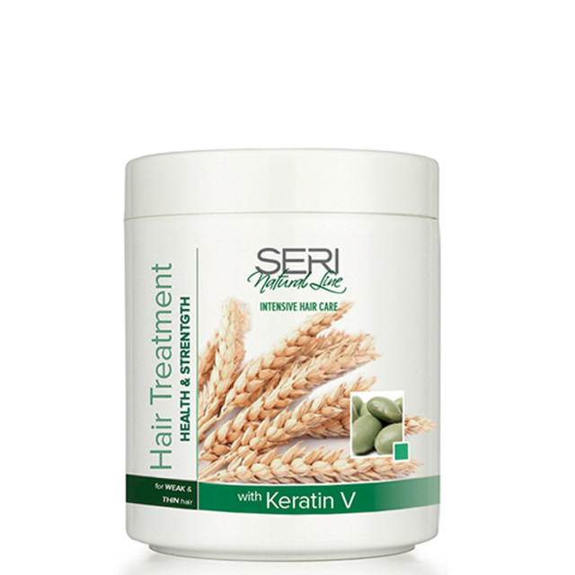Маска за тънка и слаба коса с кератин Seri Hair Treatment Health Restore & Strength 1000ml