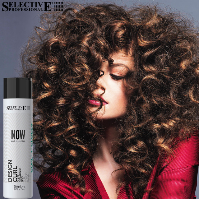 Моделиращ флуид за къдрици със силна фиксация Selective Professional NOW Next Generation Design Curl 250ml